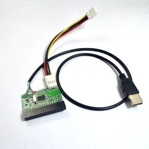 1.44MB USB Cable 3.5" 34pin Floppy Interface Driver Adapter Connector PCB Board