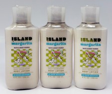 3 NEW BATH  BODY WORKS ISLAND MARGARITA DAILY NOURISHING LOTION CREAM HAND 8 OZ