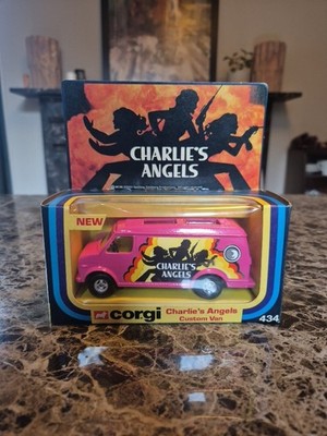New Old Stock - Corgi - 434 - Charlie's Angels Custom Van - 1977
