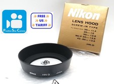       Unused  Nikon HN-3 Metal Lens Hood for 35mm F1.4 F2 F2.8 55mm F3.5 JAPAN