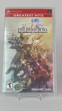 Final Fantasy Tactics The War of The Lions (Sony PSP, 2007) Tested Working CIB