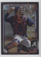 2015 Bowman Draft Chrome Asia Exclusive Black Refractor Lucas Herbert #41 0x1
