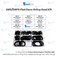 ORS/ORFS Flat Face O-Ring Seal Kit Fits SAE J1453 Flat Face Fittings 270-1539
