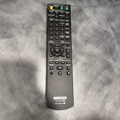 1PC Remote Control RM-ADU007 For  HCD-HDX274 DAV-HDX277WC DAV-HDX589W US