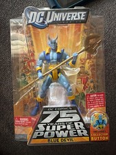 DC Universe Classics Blue Devil Wave 13 Figure 6 Button 75 Years Trigon BAF 2009