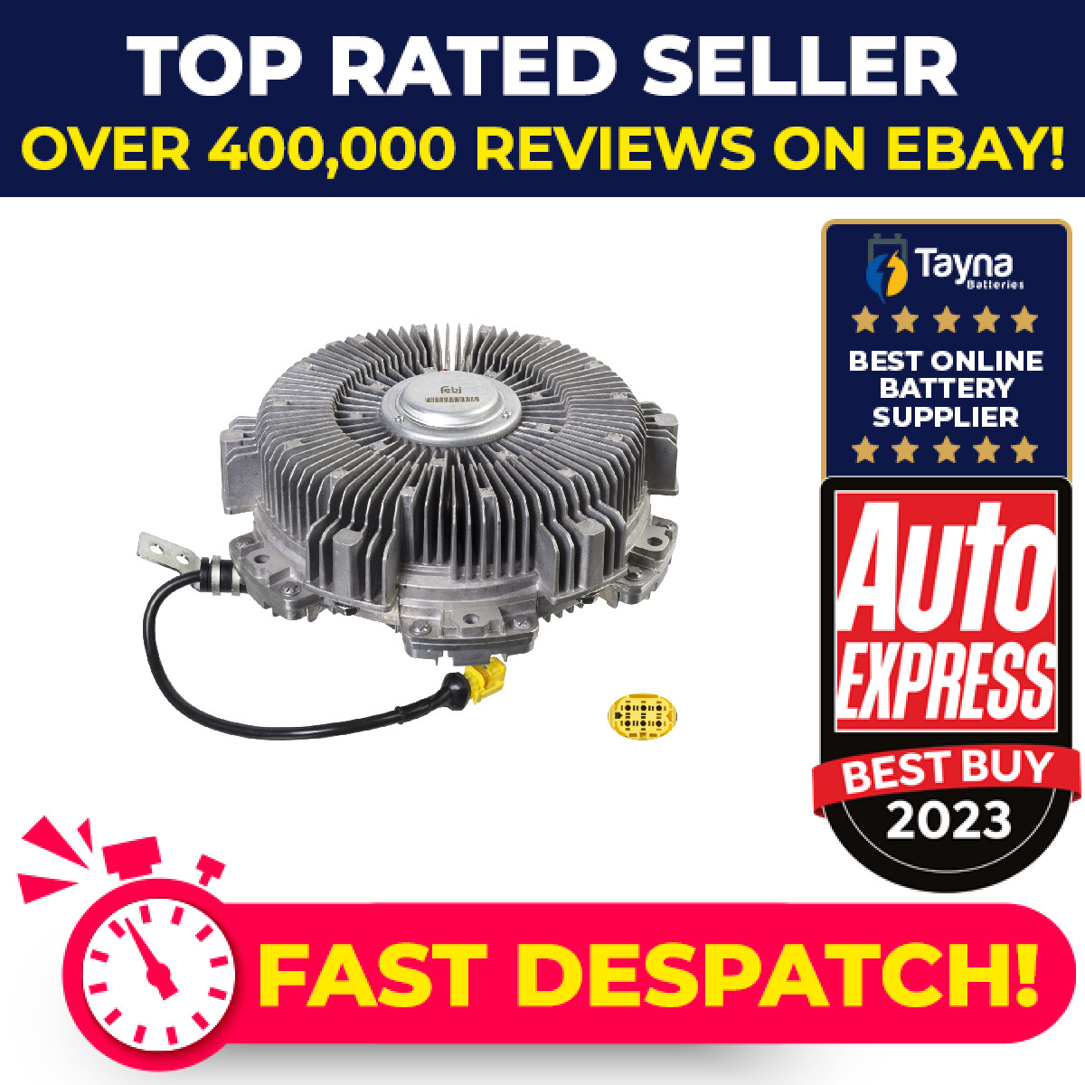 Radiator Fan Viscous Coupling 106993 Febi Clutch 51066007050 51066007050SK New