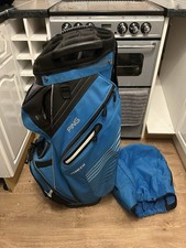 Lovely Ping Pioneer Golf Cart Bag With Raincover Blue
