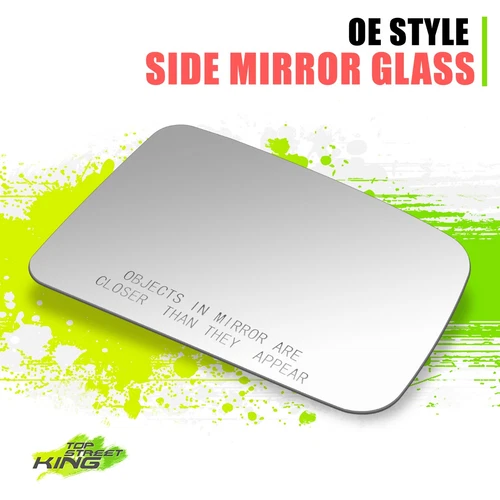 Factory Style Convex Side Mirror Glass for Toyota 4Runner Pickup 87-89 Right