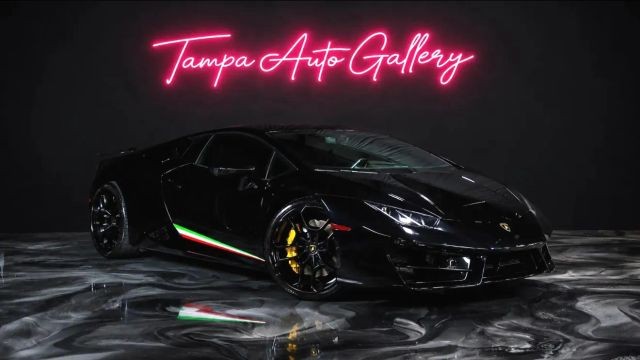2018 Lamborghini Huracan LP580-2 Coupe 2D