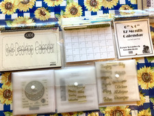 Supplies to make your own Calendars or Invitations Close to my Heart Stamps