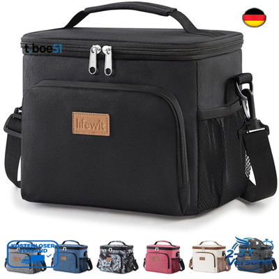 Lifewit Isolierte Kühltasche 9L 12 Dosen Tragbare K