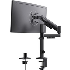 Single Monitor Arm, Adjustable Desk Gaming Monitor Mount for 13-34  Screens, ...
