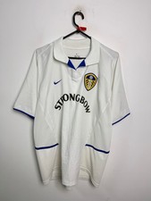 LEEDS UNITED 2002/2003 HOME FOOTBALL SHIRT NIKE VINTAGE JERSEY SIZE L ADULT
