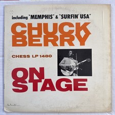 Chuck Berry On Stage LP Vinyl OG 1st Pressing US Chess 1480 Mono Live 1963 EX