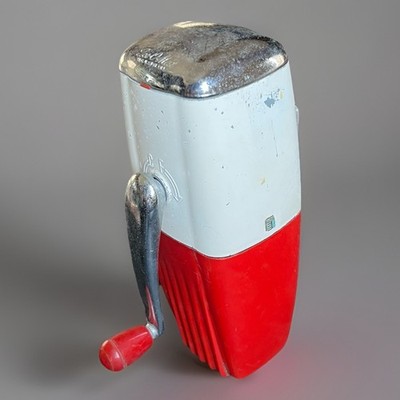 Vintage 1950s Rival Ice-O-Mat Hand-Crank Manual Ice Crusher