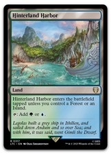 Hinterland Harbor #317 (NM) Lord of the Rings LTC Magic MTG