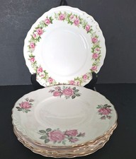 Colclough /Royal Vale Cake Plates 9.25" Set of 6 