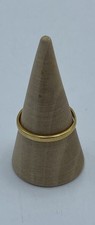 22ct Hallmarked Gold Band Wedding Ring Approx Size T 2g