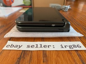 Nintendo New 3DS XL black console system complete in box protector US model