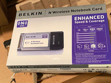 Belkin Wireless N Notebook Network Card Adapter F5D8013 Laptop