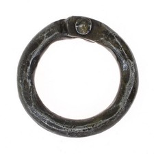 Anello forgiato - piccolo anello rustico in ferro, LARP, rievocazione medievale