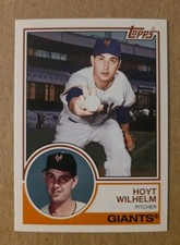 2015 Topps Archives SP Hoyt Wilhelm #328 