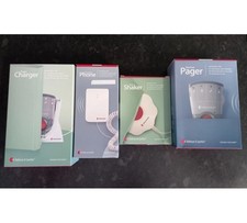 Bellman & Symfon DDA Kit Set Completo Porta Cercapersone Letto Spinta Scuotitore Luce Flash