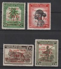Congo - 1944 - COB 270/3* - SCOTT B34/7 - MH -
