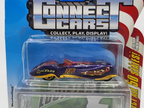 Phantastique™ Hot Wheels® Connect Cars™ LOUISIANA #18 of 50 1/64 Die-Cast - Picture 3 of 6