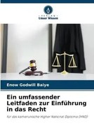 Enow Godwill Baiye | Ein Umfassender Leitfaden Zur EinfüHrung In Das Recht