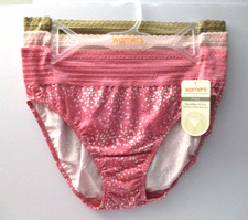 Warners Hi-Cut panties no pinching no problems mid waist 3-Pack size 7/L