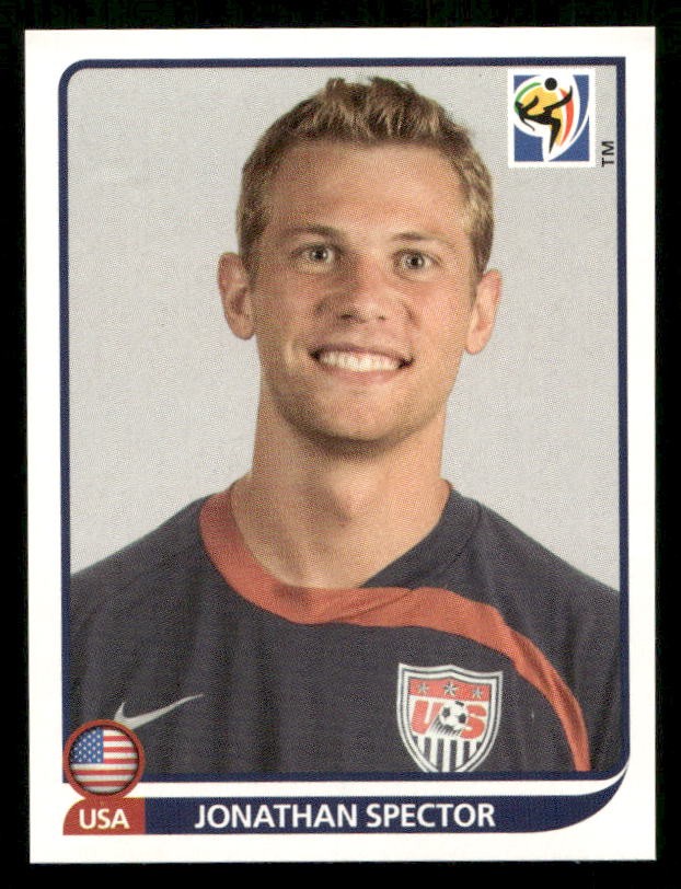 2010 Panini World Cup Stickers International #208 Jonathan Spector