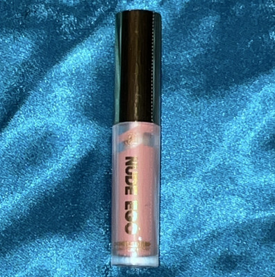 BH Cosmetics Nude Ego Lip Gloss, Nude Shade, Shine Effect Liquid Formula