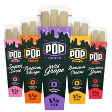 5 Pack Pop Cones Variety Pack - 1 1/4 - Unbleached