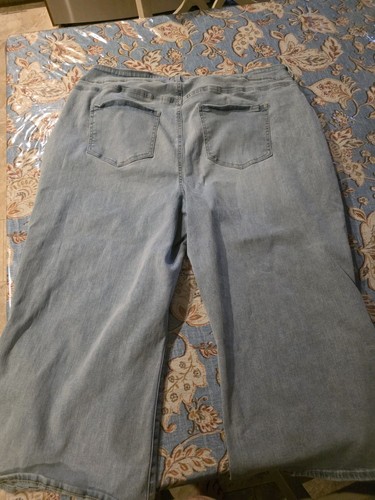 NYDJ Wide Leg Crop Jeans Size 18 - Picture 5 of 6