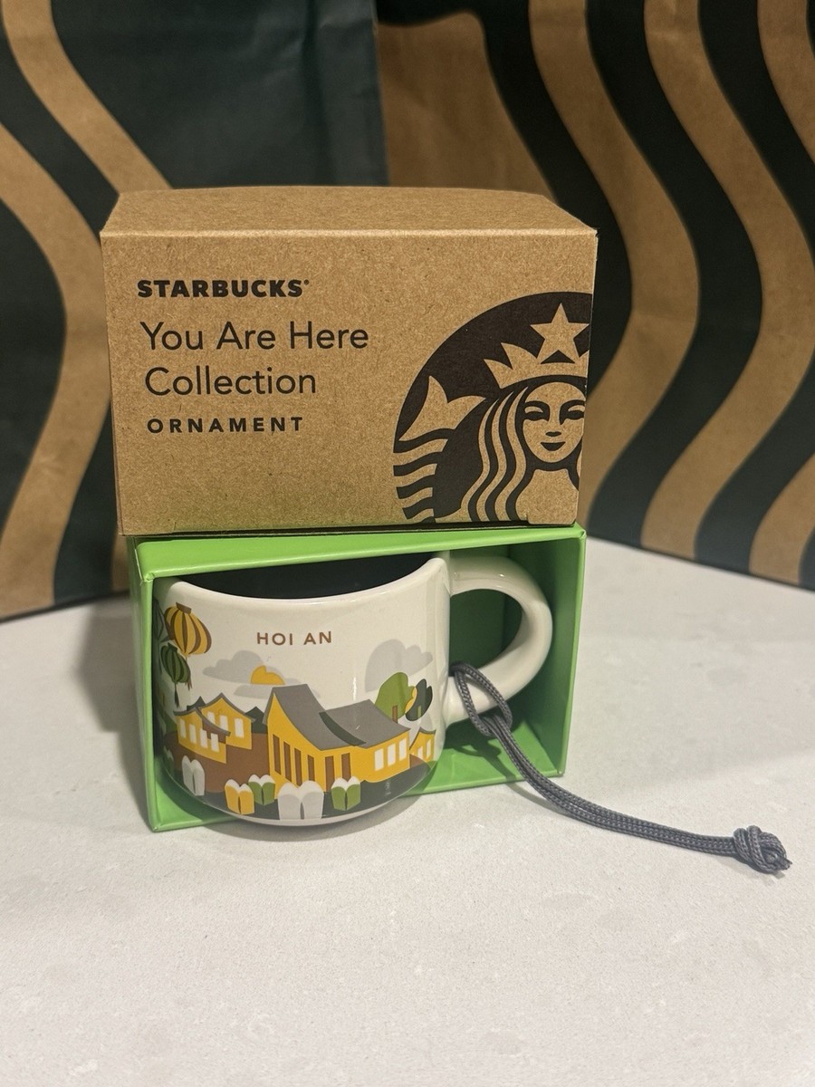 NWT Starbucks Hoi An Vietnam Been There Series Ornament Mug! 2oz