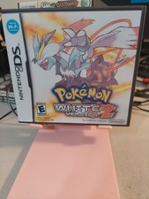 Nintendo DS Pokemon White Version 2 CASE and MANUAL And Inserts Only NO GAME