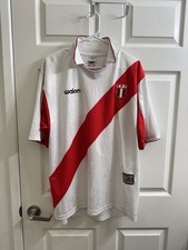 2006 Walon Peru Home Soccer Jersey Vintage Size Men’s XL