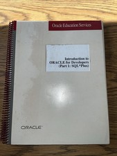Vintage 1988 Introduction to ORACLE for D…