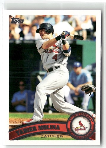 2011 Topps #90 Yadier Molina St. Louis Cardinals