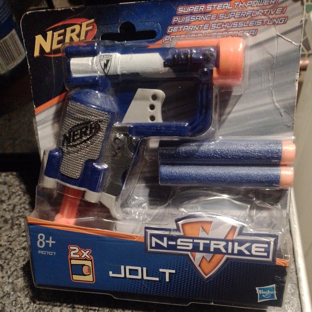 Nerf N-Strike Elite Jolt Blaster NERF N-Strike Elite Jolt Soft Dart Gun Blaster Gun new sealed
