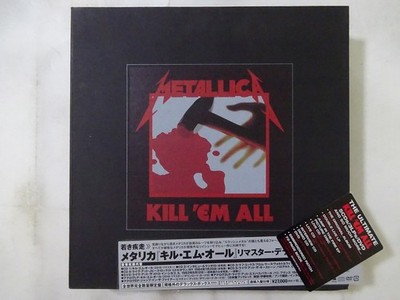Metallica Kill 'Em All Blackened UICR-9037 Japan  VINYL LP