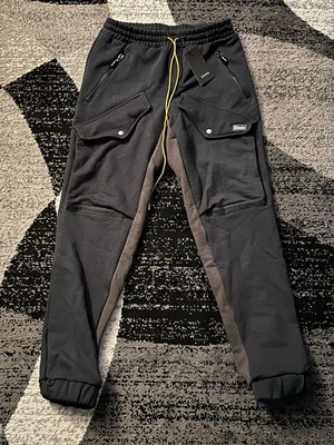 RHUDE Cargo Sweatpants Men s Size Large Black Jogger Pants
