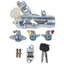 Door Lock Cylinder Ignition Switch Set Replacement for Toyota Corolla AE110 RAV4