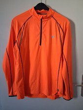 Langarm Sportshirt, Runners Point, orange, Gr...