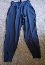 Woman's Old Navy Active Powersoft Go-Dry High-Rise Jogger Pants dark gray Size m