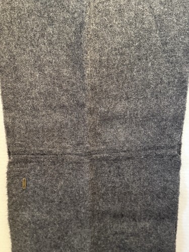 CUYANA 100% Baby Alpaca Smoky Gray OS Infinity Scarf Peru Peruvian Reversible EC - Picture 4 of 5