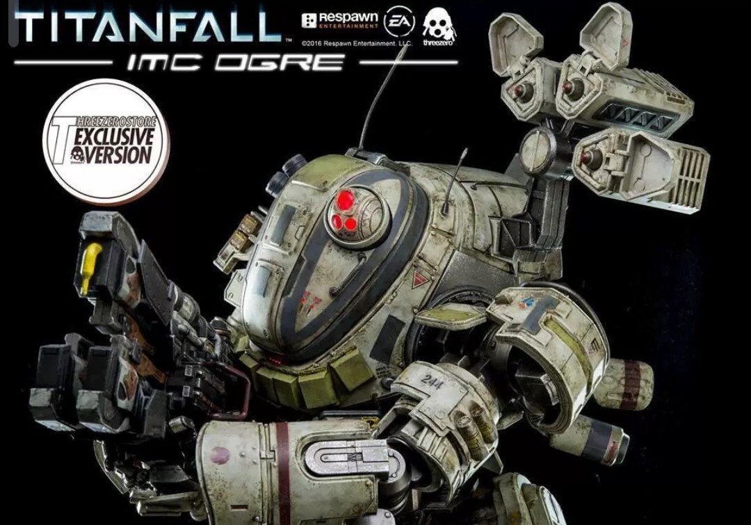 3A Threezero Titanfall IMC OGRE Outer armor 1/12 Action Figure