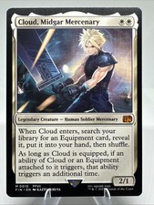 Cloud, Midgar Mercenary Final Fantasy Regular for sale online | eBay