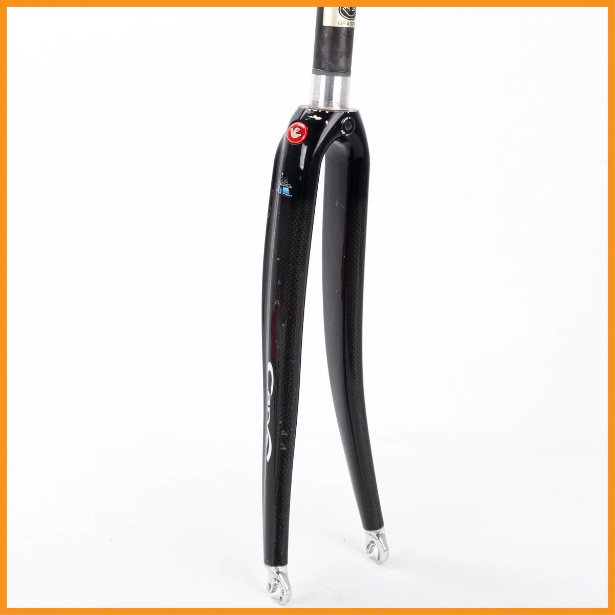 Forcella anteriore per bici da strada in fibra di carbonio tubo dritto nero forcella per bicicletta vintage forcella per bicicletta 25.4 forcella anteriore da strada retrò forcella